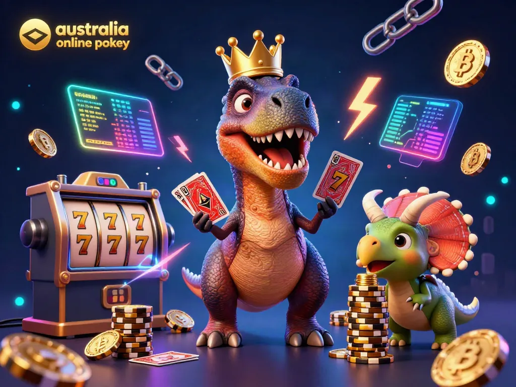 Play engaging australia online pokies with characters, reels, and vibrant casino elements.