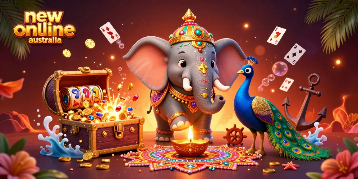 Experience the thrill of new online casinos Australia with vibrant characters and dynamic gaming elements.